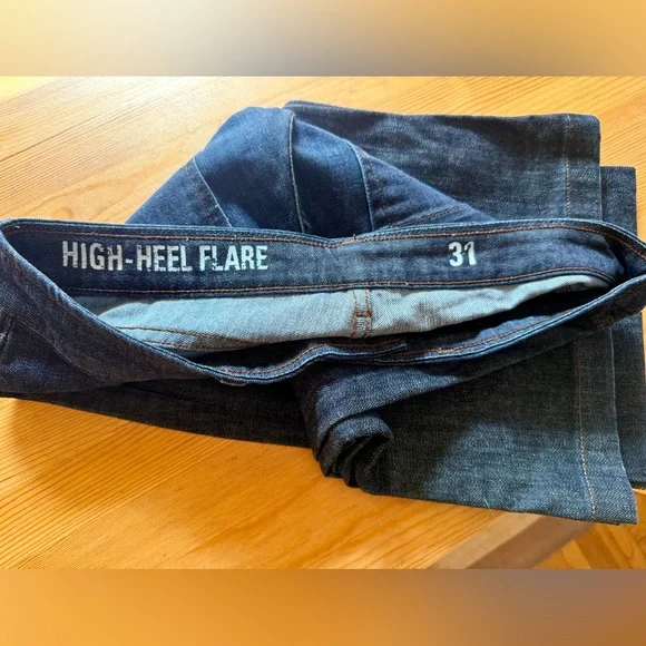 J. Crew Dark Indigo Wide-Leg Jeans - Picture 3 of 6